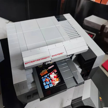 Ideas Super NES TV Game Console Model Moc Modular Building Blocks Bricks Action Figures Educational Children Toy 2646pcs