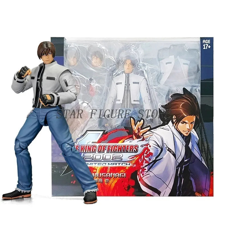 19cm The King of Fighters Kyo Kusanagi Action Figure Storm Toys KOF '98UM Iori Yagami Figurine PVC Model Movable Figures Gifts