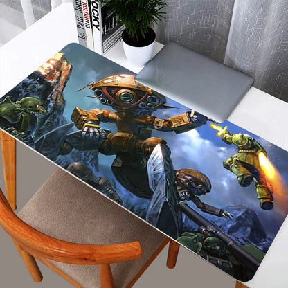 Large Mouse pad pc speed For e-sports players 800x300 Laptop Computer Keyboard  desk Mat xxl Gundam Zaku II mousepad