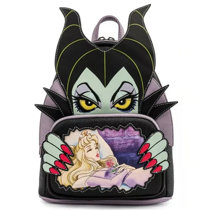 15 Styles Loungefly Disney Princess Series Manga Style Animated Collage Collection Mini Backpack