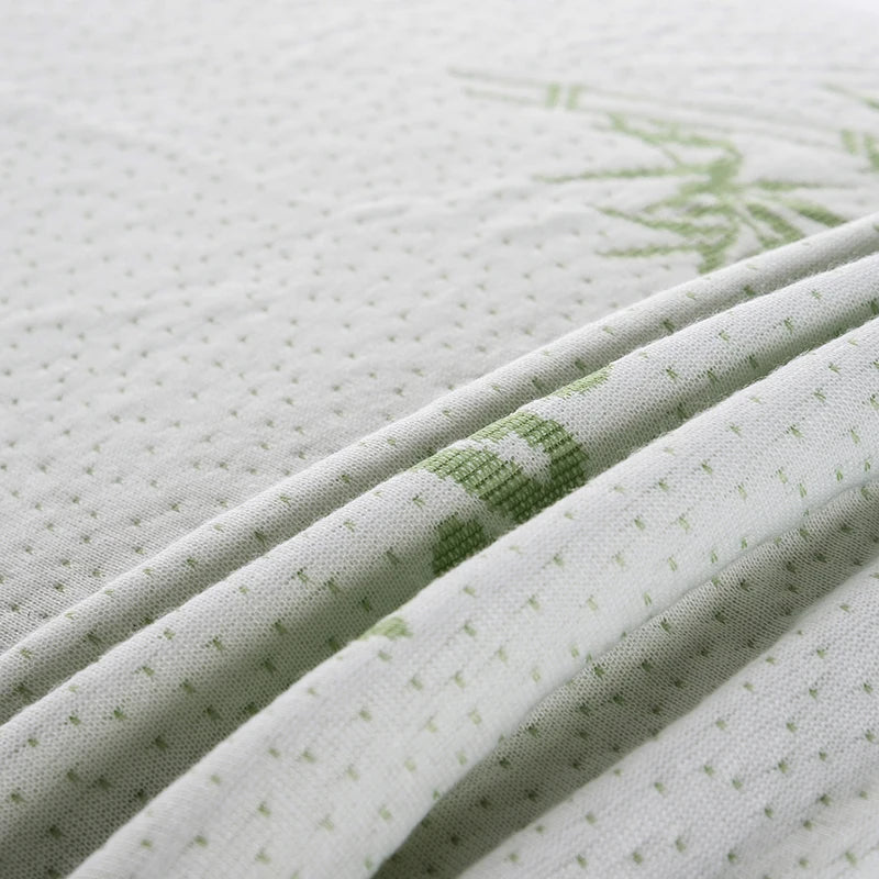 Bamboo patte slow rebound bread memory pillow for protection, space cotton invisible zipper design, single person adult pillow