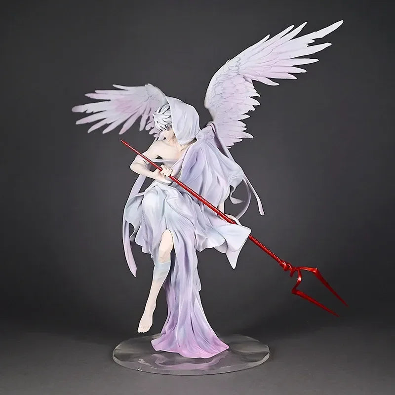 Neon Genesis Evangelion Nagisa Kaworu Angel Wing Figure 28cm Pvc Statue Anime Eva Collectible Model Toy Desktop Decor Fans Gift