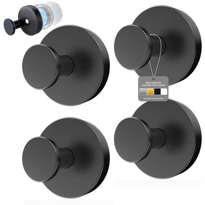 Vacuum Suction Cup Hooks Punch Free Bath Sucker Hook Wall Hook Hanger Glass Kitchen Bathroom Hooks for Towel Handbag