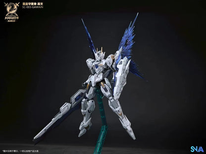 【In Stock】SNAA Round Table Knights Greatsword Tristan Percival Lamorak Gawain 1/144 Plastic Model Kit Action Figure Toy Gift