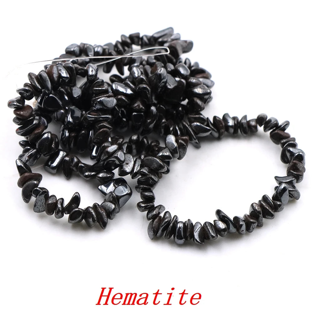 5-8mm Natural Irregular Lilac Lepidolite Stone Beads Gravel Chips Loose Spacer Beads for Jewelry Making DIY Bracelet Necklace