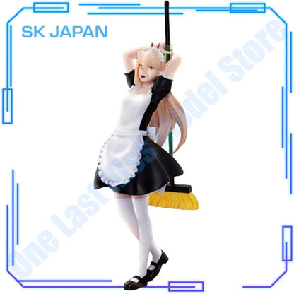 In Stock SK Japan Original Genuine GIGO Limited HereDitail Anime Chainsaw Man Power Maid Outfit 27cm Model Toy Figures Xmas Gift