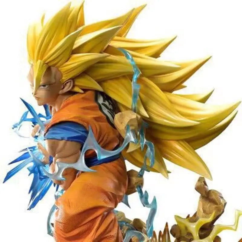 Anime Dragon Ball Super Saiyan Son Goku Action Figures PVC Model Desktop Decoration Trendy Toys Statue Surprise Gift Collectible