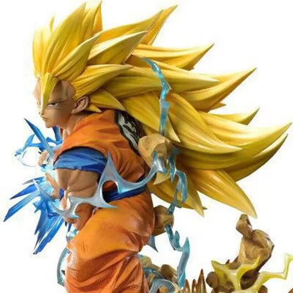 Anime Dragon Ball Super Saiyan Son Goku Action Figures PVC Model Desktop Decoration Trendy Toys Statue Surprise Gift Collectible