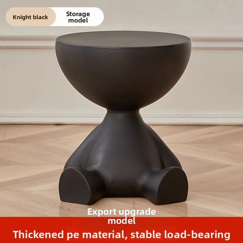 small coffee table home use in living room,-style sofa side table, movable bedroom nightstand, small roun