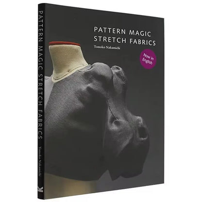4 Books/Set English Tomoko Nakamichi Pattern Magic Books Volume 1-4 Stretch Fabrics Clothing Cutting Design Teaching Book