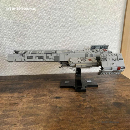 NEW Helldivers 2 Super Destroyer Midi-Scale Star Battle MOC Spaceship Military Building Blocks DIY Assemble Bricks Kids Toy Gift