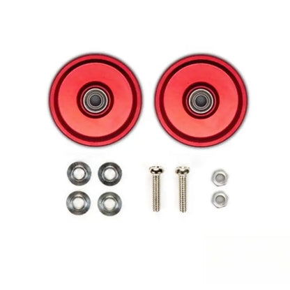 13/17/19mm Solid Aluminum Guide Wheel for Mini 4WD, No Logo No Rubber Ring, Smooth Rolling DIY Upgrade Parts