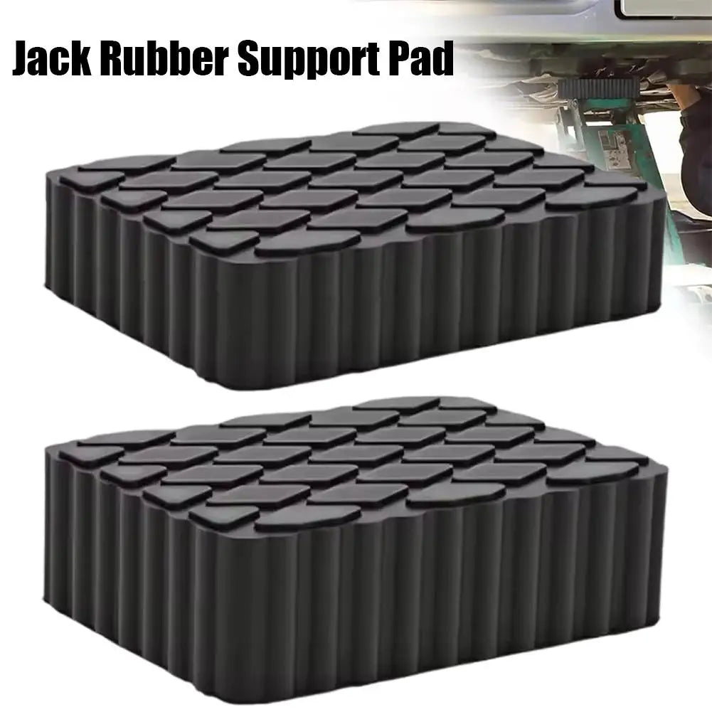 Upgrade Car Lift Rubber Jack Pad Blocker Jack Pad Shock-Absorbing Support For Car Jacks Lifting Equipment Elastic Blocks Accesso