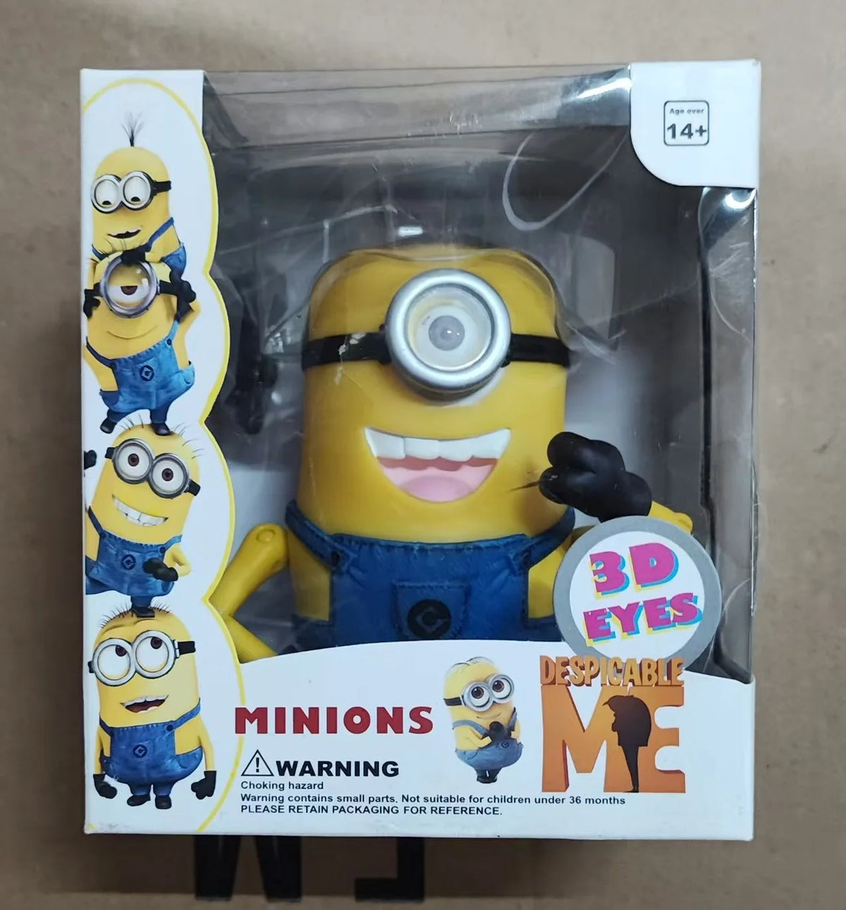 Despicable Me Agnes Minions 3D Eyes Gifts Toy Model Anime Figures Collect Ornaments