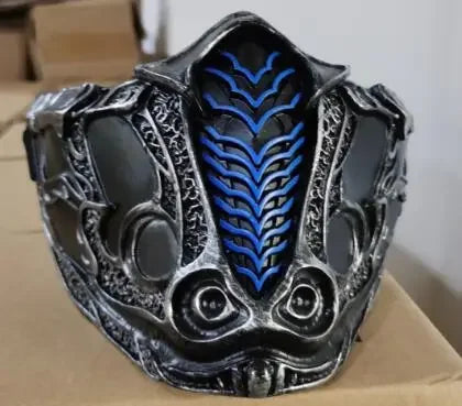 Mortal Kombat Resin Cosplay Masks MK Scorpion Face Sub-Zero Mask Masker Unisex Halloween Cosplay Props