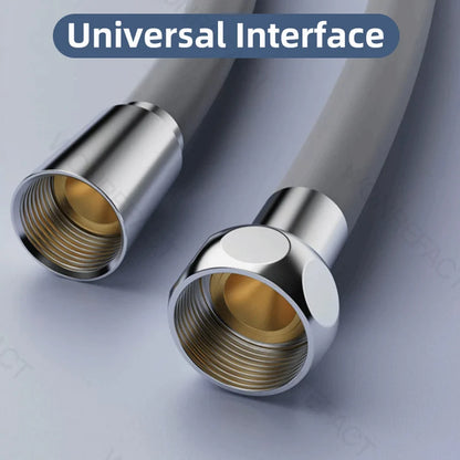 Bathroom Silicone Shower Tube Bend Arbitrarily Hose Explosion Proof Anti Winding Shower Head Hose Used High Toughness Design