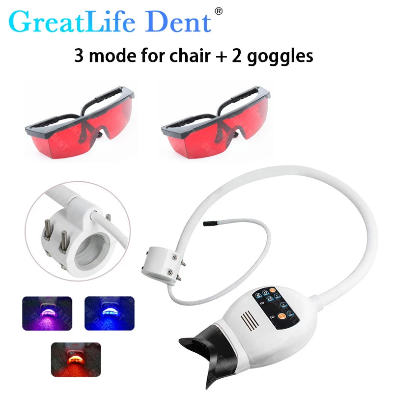 GreatLife Tooth Whitening Machine For Professional Teeth Dental Led Teeth Whitening Lamp With 1 Color Teeth Bleach Instrument