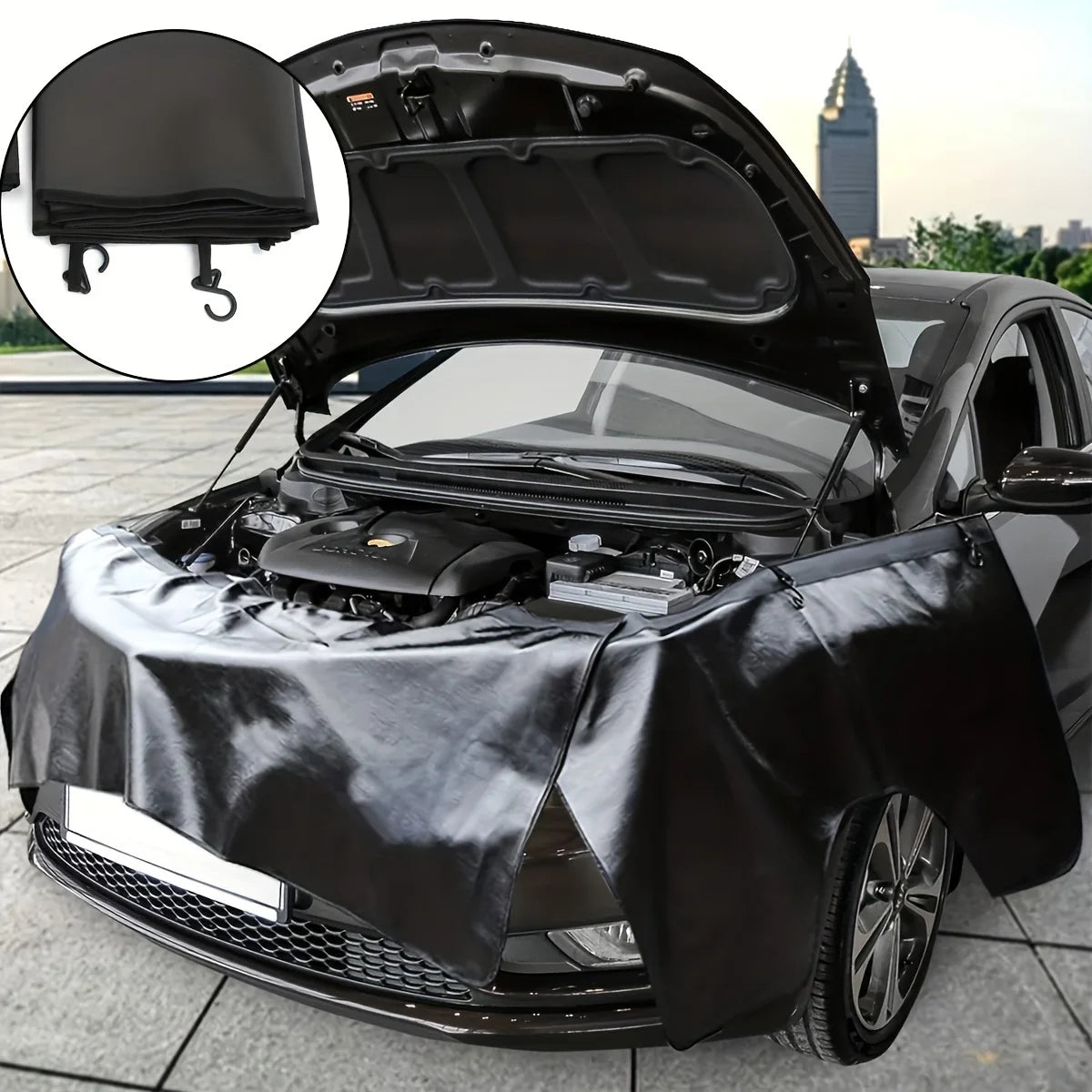 Fender Cover Fender Mat Pad Protector for Repair Automotive Mechanic Work Magnetic Auto Fender Covers