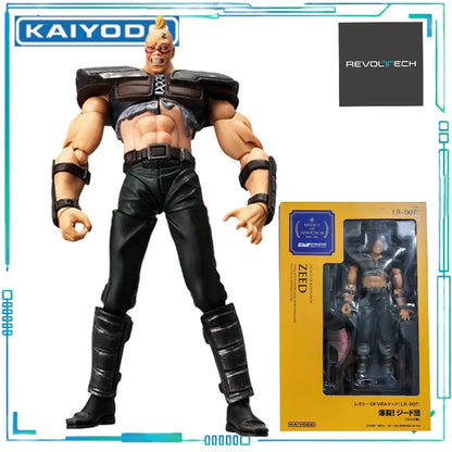 KAIYODO Genuine Revoltech Series Fist of The North Star Number 005，002,003,004,005，006， Ray ，Jyuza Movable Model Retro Toys
