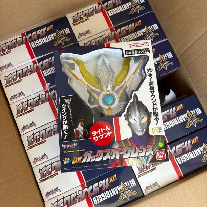 Bandai Dx Ultraman Trigger Super Best Guts Sparklence Transformation Device Anime Collectible Toy For Adult Collection