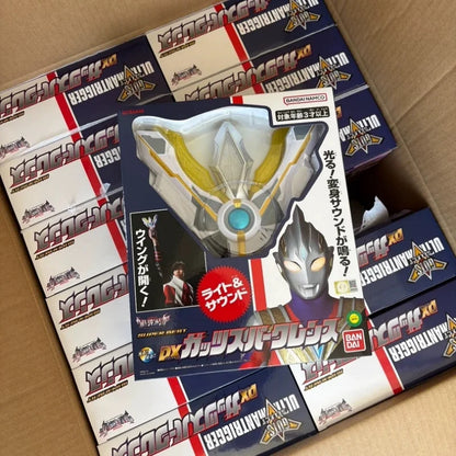 Bandai Dx Ultraman Trigger Super Best Guts Sparklence Transformation Device Anime Collectible Toy For Adult Collection