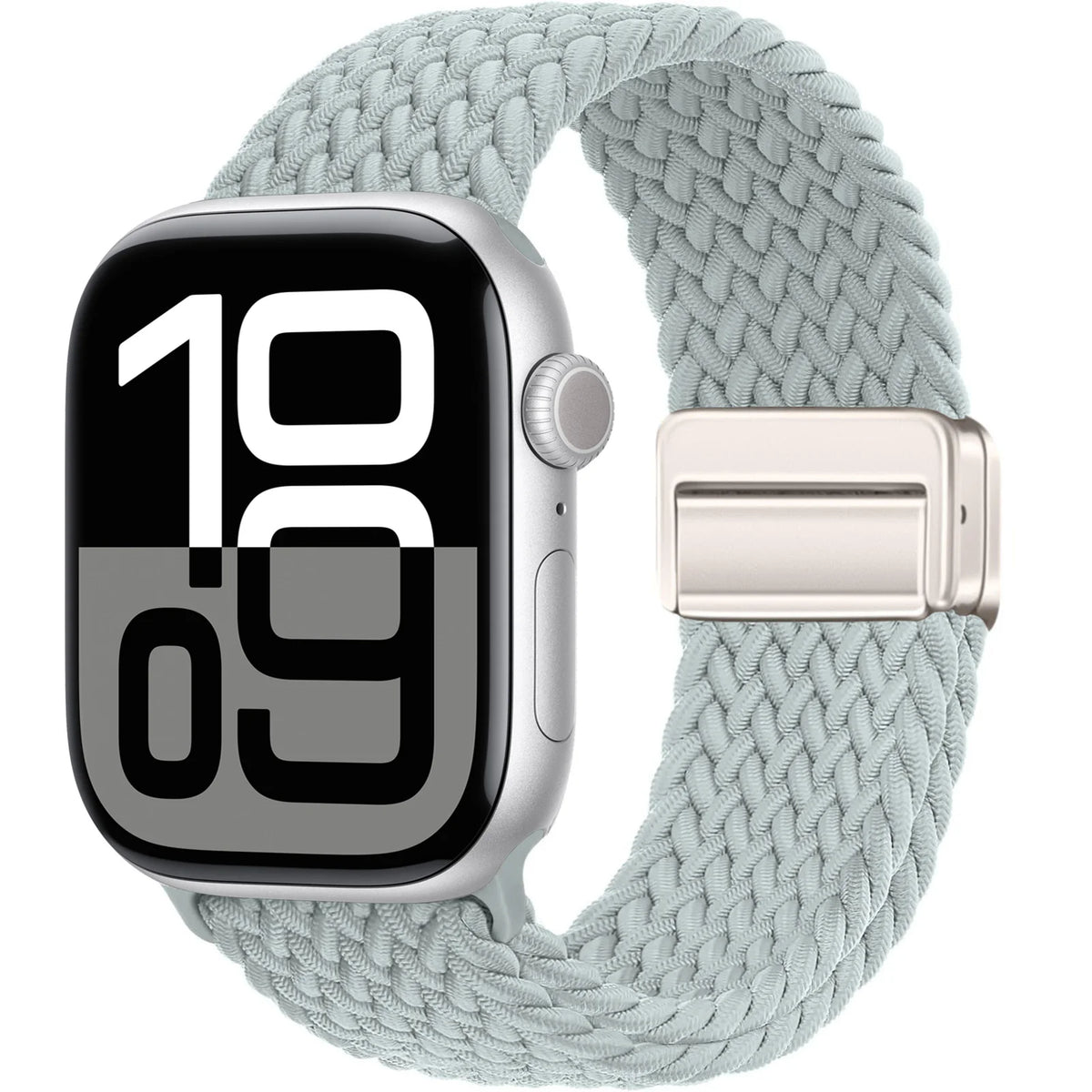 Braided Band For Apple Watch Strap 44mm 40mm 45mm 46mm 49mm 41mm 38 Magnetic Nylon Bracelet iWatch series se 7 6 8 9 10 Ultra 2