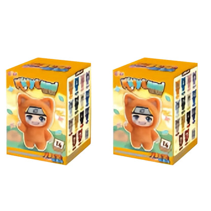 EAKi Naruto Kitten Land Series Plush Doll Blind Box V3 Cute Naruto Sasuke Anime Peripheral Figure Surprise Toys Collectible Gift