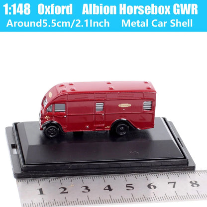Oxford 1/148 Mini Scale N Gauge UK Albion Horsebox Express Truck Van British Rail NAH001 Diecast Car Model Toy Vehicles Souvenir