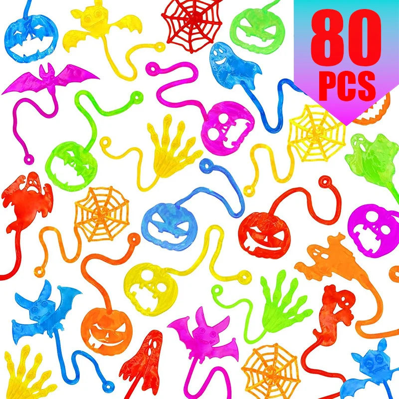 Stretching Sticky Spider Sticky s Party Favor for Kids TRP Material, Prizes for Classroom Halloween Party Decoration