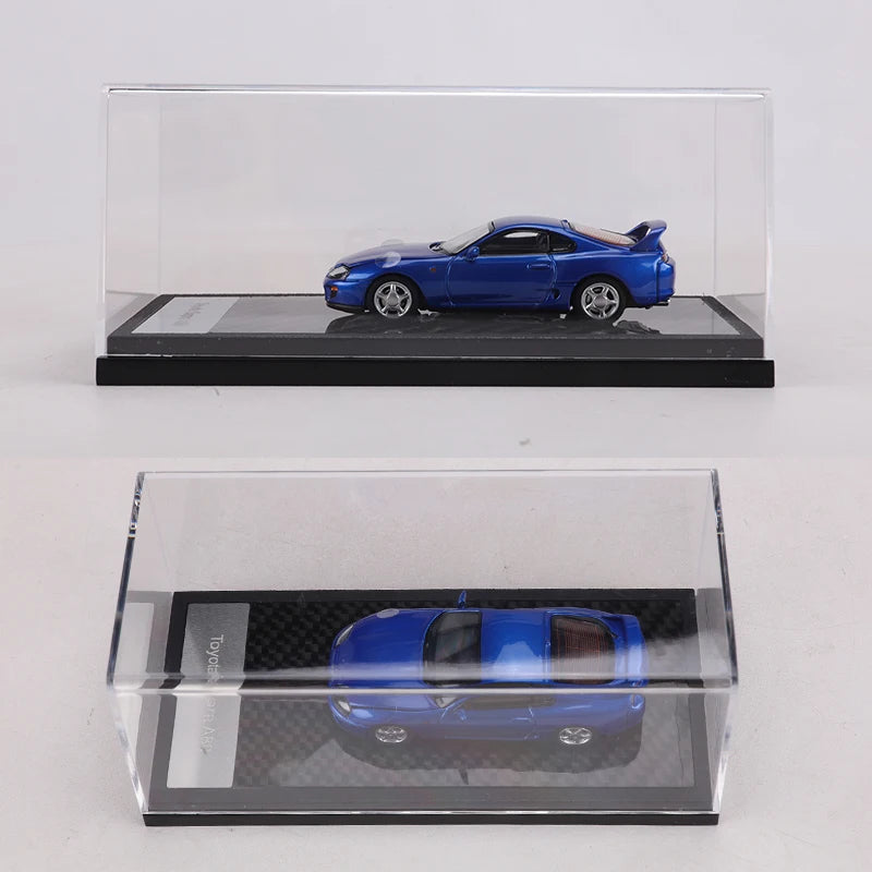 LCD 1:64 Supra A80 Alloy Model Car Can Open The hood