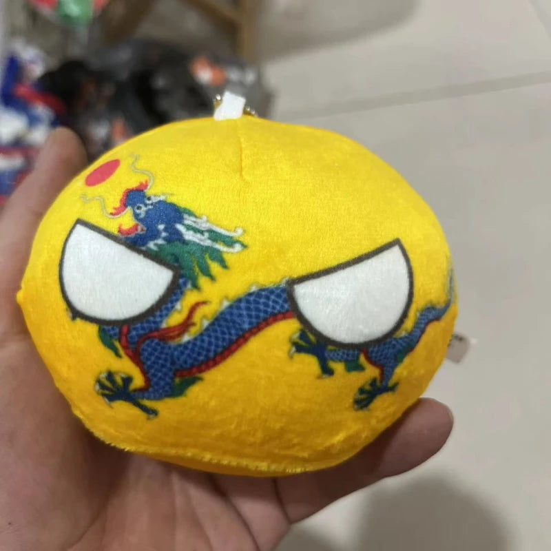 Country Ball Plush Toys 70 Styles 10cm Polandball Pendant Country Balls Countryball Stuffed Doll Xmas Birthday Gifts for Kids