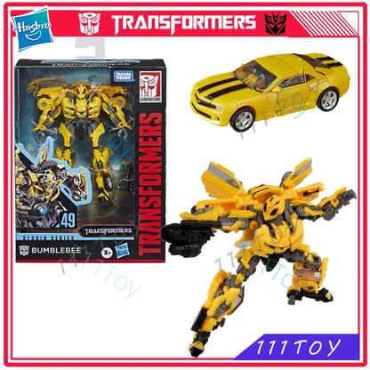 In Stock Hasbro Transformers Classic Toys Studio Series SS49 Deluxe Class Bumblebee Action Figure Robot Toy Collect Gift Hobbies