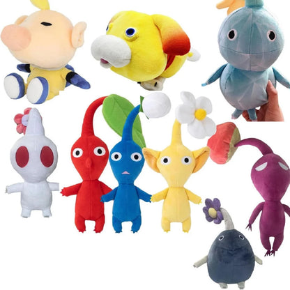 HOT Ice Pikmins Stuffed Animals Rock Pikmins Plush Blue Pikmins Plushies Pikmins 4 Plush Dog Doll Toy Plant