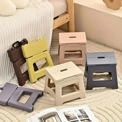 New Lightweight Space Thickened Folding Stool, Portable Home Outdoor Camping, Magza Fishing, Simple and Integrated Design