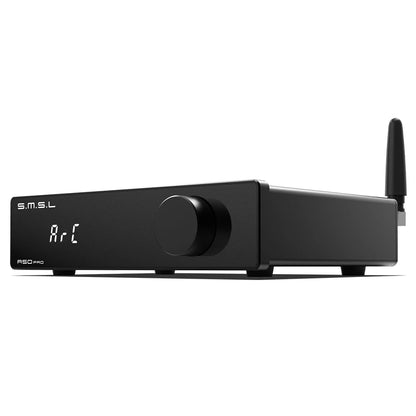 SMSL A50PRO 2.1 Power Amplifier 2 MA12070P Bluetooth EQ Setting 100W HDMI-ARC Screen OFF High Low Filter