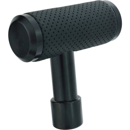 T Handle Shifter Car Knob Joystick Style Alloy Cover with Leather Gear Stick Lever Shift Fit Most Automatic Manual Transmissions