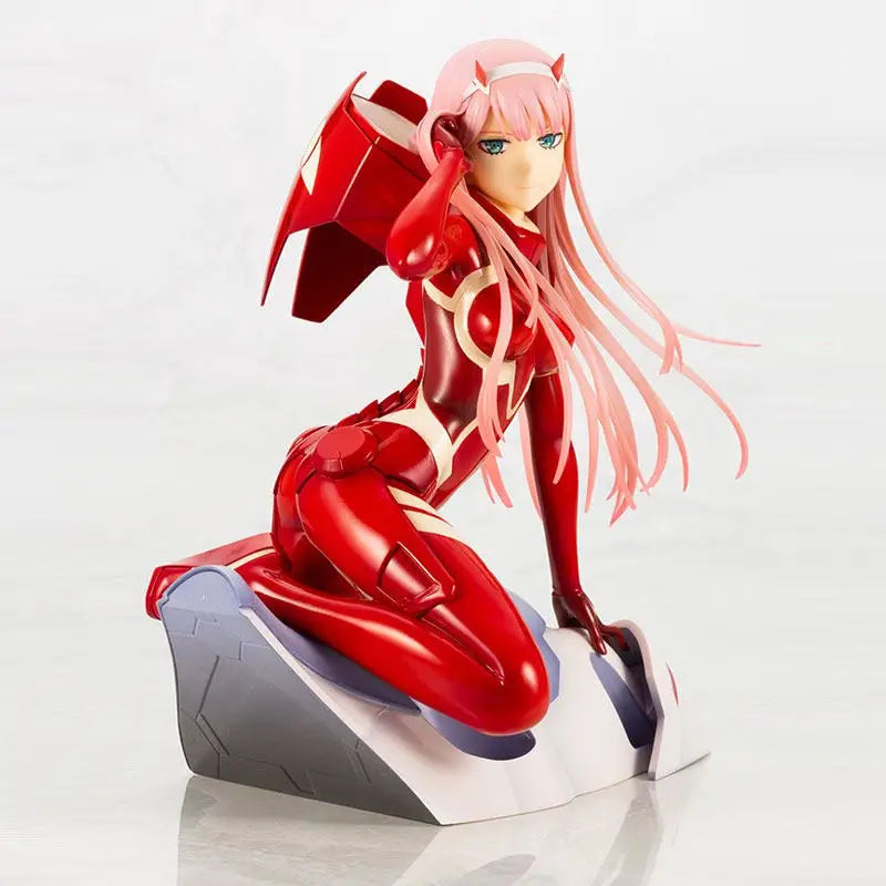 16CM Darling In The Franxx Zero Two 02 Action Figure Model Toys Desktop Ornament Decoration Collectible Toys Statue Gifts