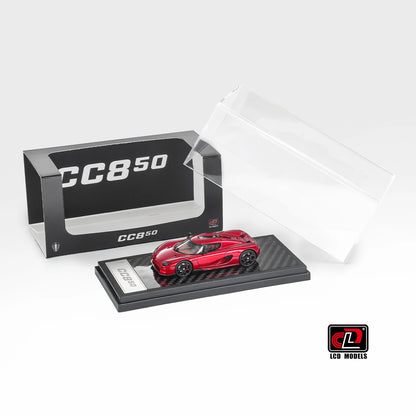 LCD  1:64 scale new Koenigsegg CC850 car model static display piece holiday gift collection