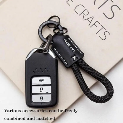 Car Keychains and Motorcycle Decorative Accessories, Woven Rope Metal Keychains, Handbag Pendants, Small Gifts For Backpack