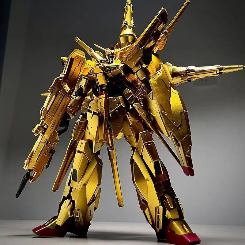 MG 1/100 ZGMF-X13A Providence Gold Version Assembly Model Kit Action Figures With Decals Desktop ornament Collectible Toy Gifts