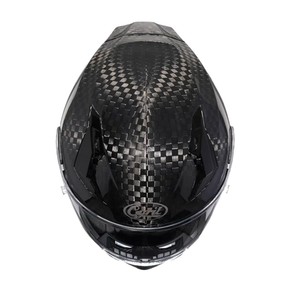 Unisex Lightweight Carbon Fiber Kevlar Full Face Motorcycle Street Bike Helmets Racing Helmet DOT ECE Approved CYRIL Casque Moto