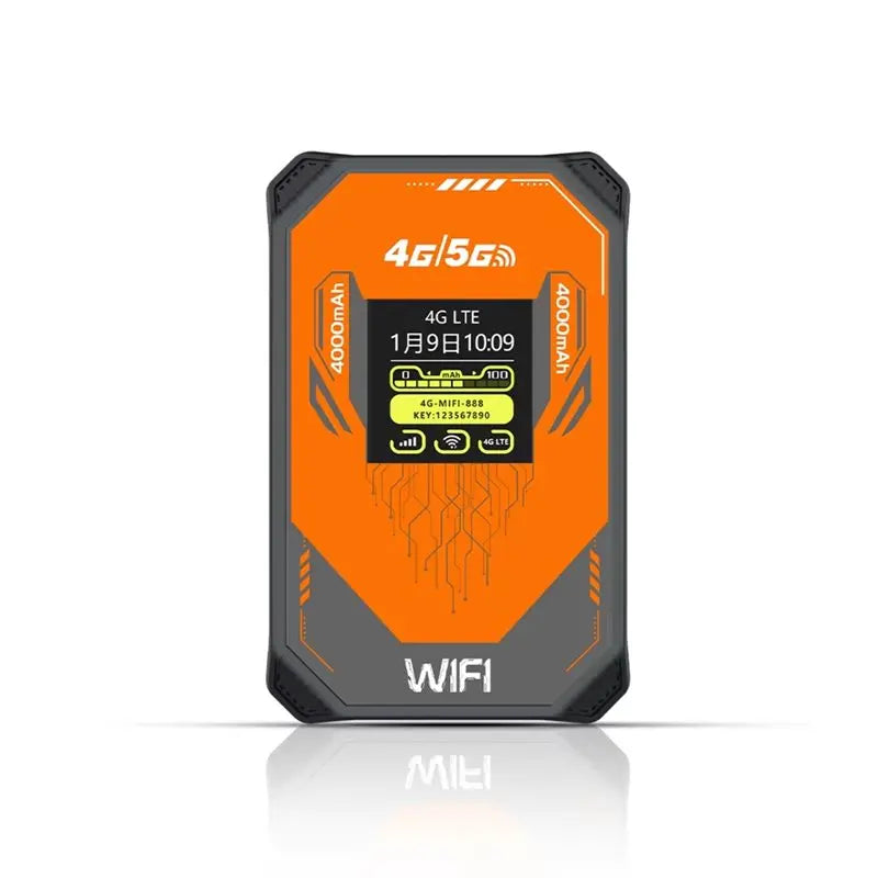 Exquisite-Wifi 6 Router 300 Mbps 4G 5G With SIM Card Slot 4000Mah Battery Travel Hotspot Wide Band Support For EU AS AF NA SA