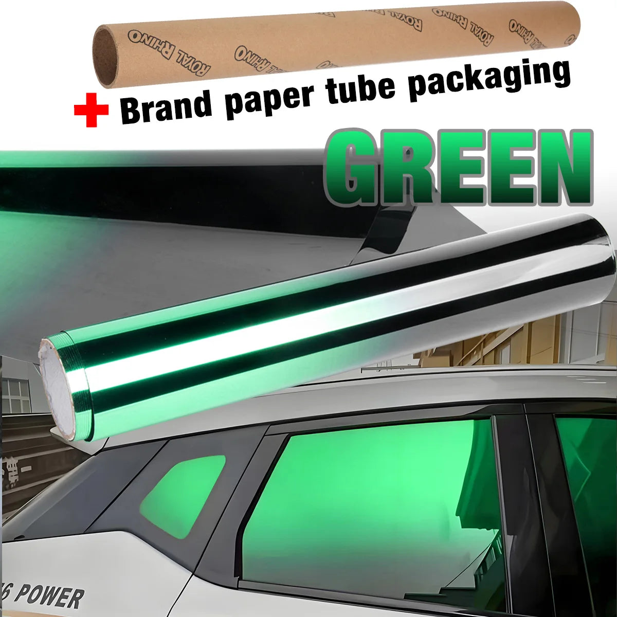 1/3M Car Gradient Car Film Frontside Side Windshield UV Protected Heat Insulation Color Change Film Exterior Accessories