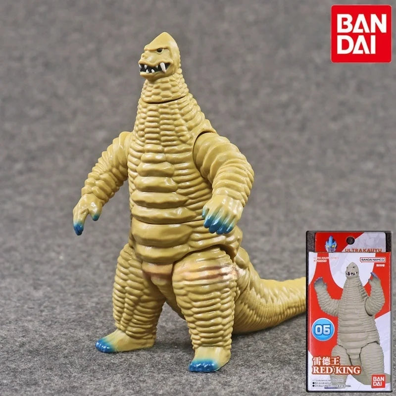 Bandai Ultra Kaiju Series Monster World RedKing Mini Figure - Collector's Gift for Ultraman Fans - Perfect for Party Decor