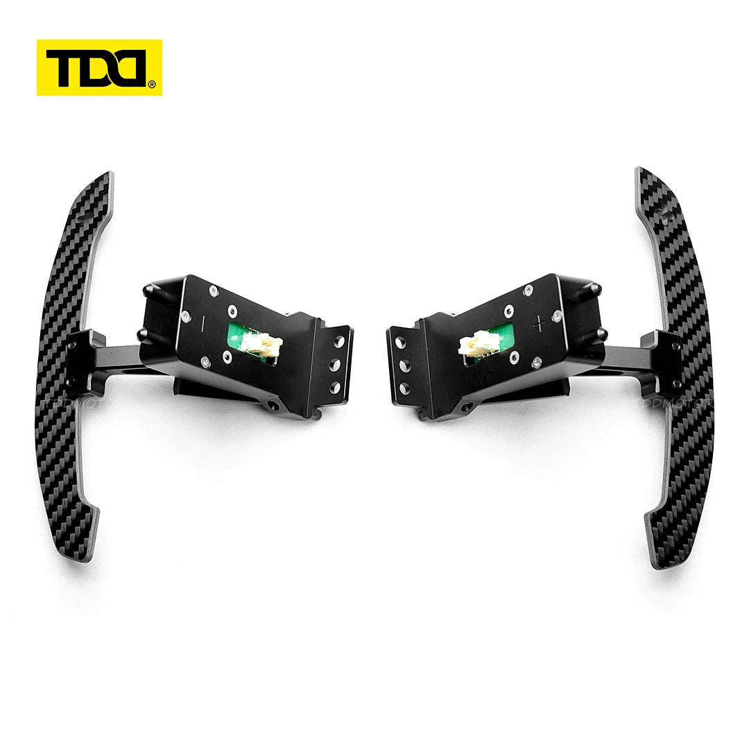 TDD Aluminum Alloy Magnetic Paddle Shifters For Porsche 718 Cayman GT4 991 Panamera 971 911 997 Steering Wheel Shift Paddle
