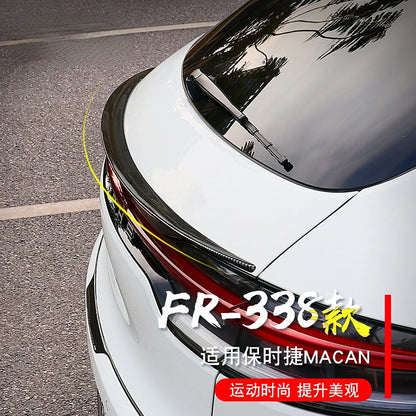 FOR Porsche Macan Gts Car Spoiler Macan Turbo Rear Tail Light Decorative Parts Real Carbon Fiber Spoiler 2018-2020