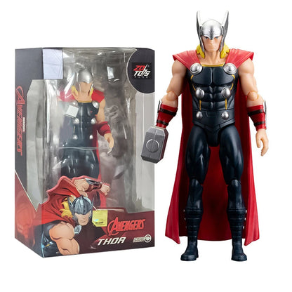 18CM Avengers Legends Figure ZDTDS Original Toy Set Spider Captain Miles Morales Thanos Ghost Iron Man Hulk Box Thor Falcon Doll