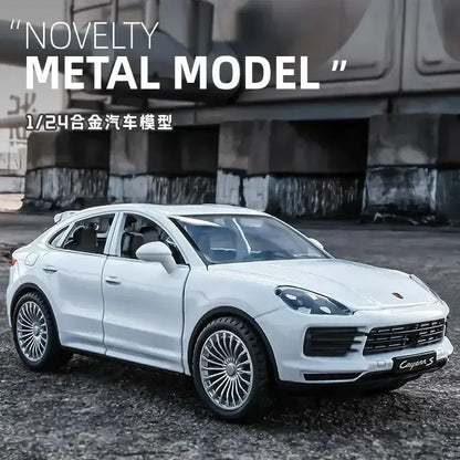1:24 Cayenne S Coupe SUV Alloy Scale Model Car Diecast Metal car Simulated collectibles Children's Birthday Toy Gift