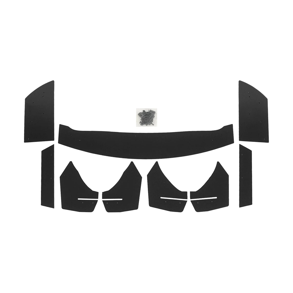 For Toyota Supra A90 A91 2020-2024 Rear Bumper Diffuser Glossy Black Red Border Car Accessories Body Kit Wind Blade Plastic