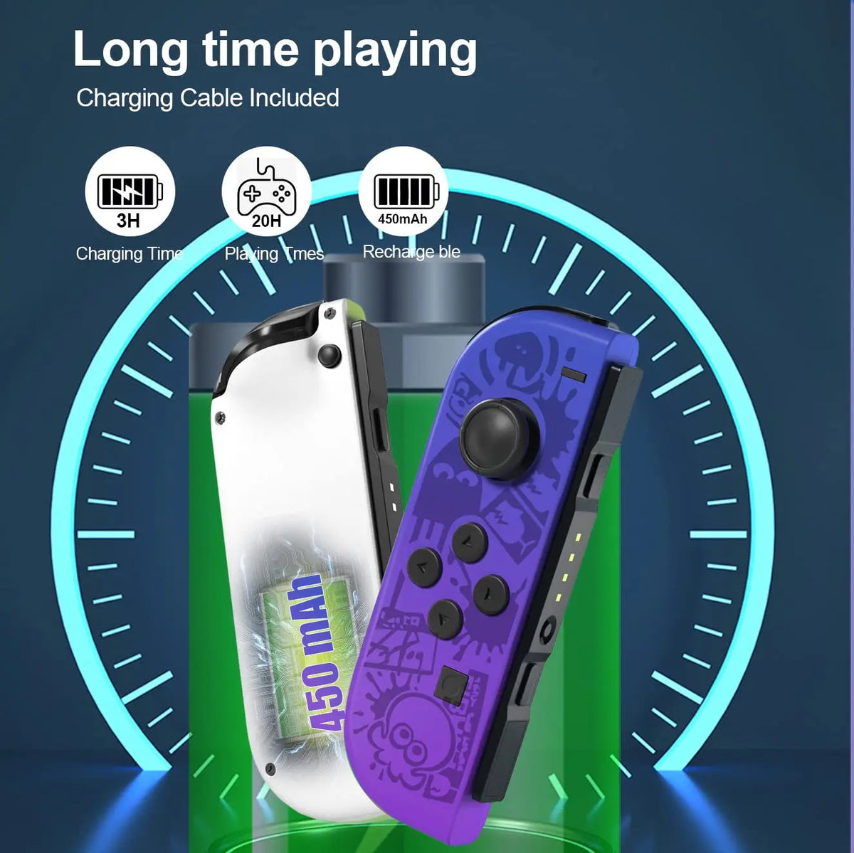 Multicolor Joycons Controller For Nintendo Switch/Lite/Oled Wireless Gamepad With Vibration Joypad Controller Video Game Console